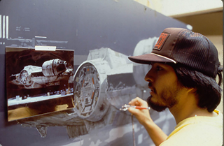 Illustration for article titled The paintings of Star Wars matte painter Frank Ordaz